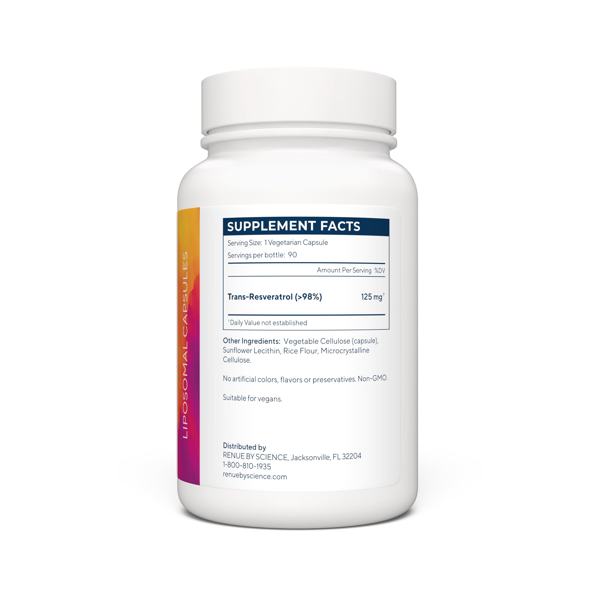 Renue By Science liposomal delivery illustration highlighting enhanced absorption concept