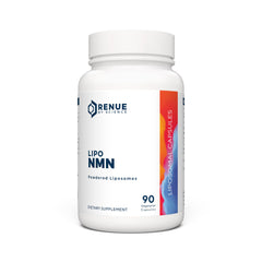 Renue By Science NMN bottle with liposomal capsules for daily vitality