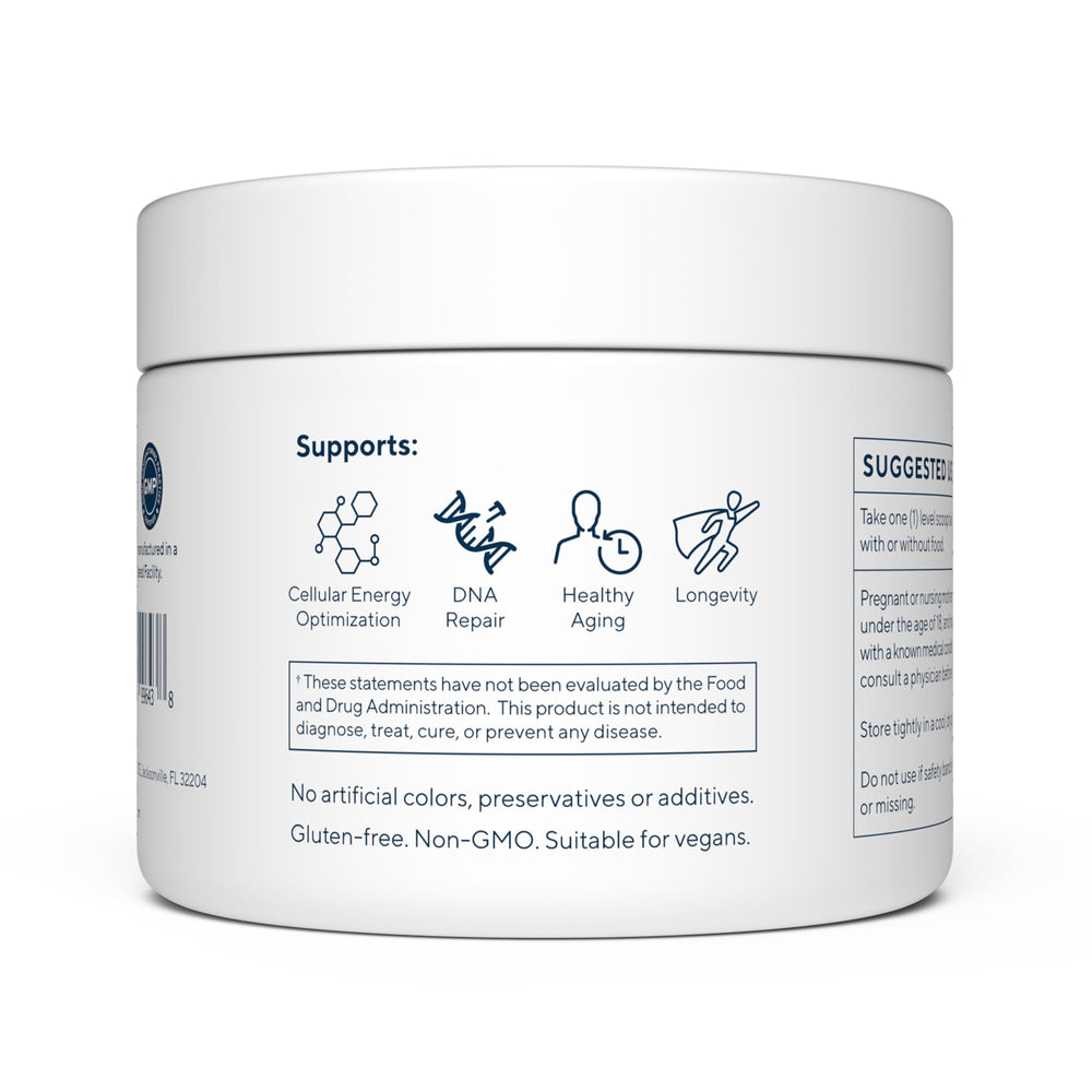Renue by Science NMN powder third-party tested seal