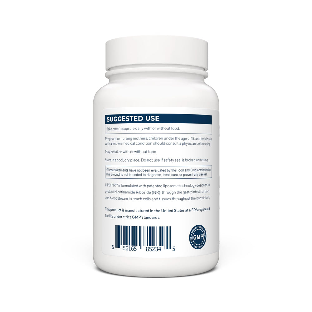 Close-up of RENUE NR liposomal capsules