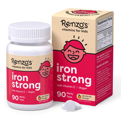 Hero image for Renzo's kids iron dissolvable orange 90 tabs