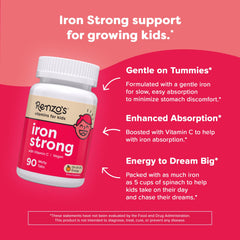 Children dissolving Renzo's iron tablets in water