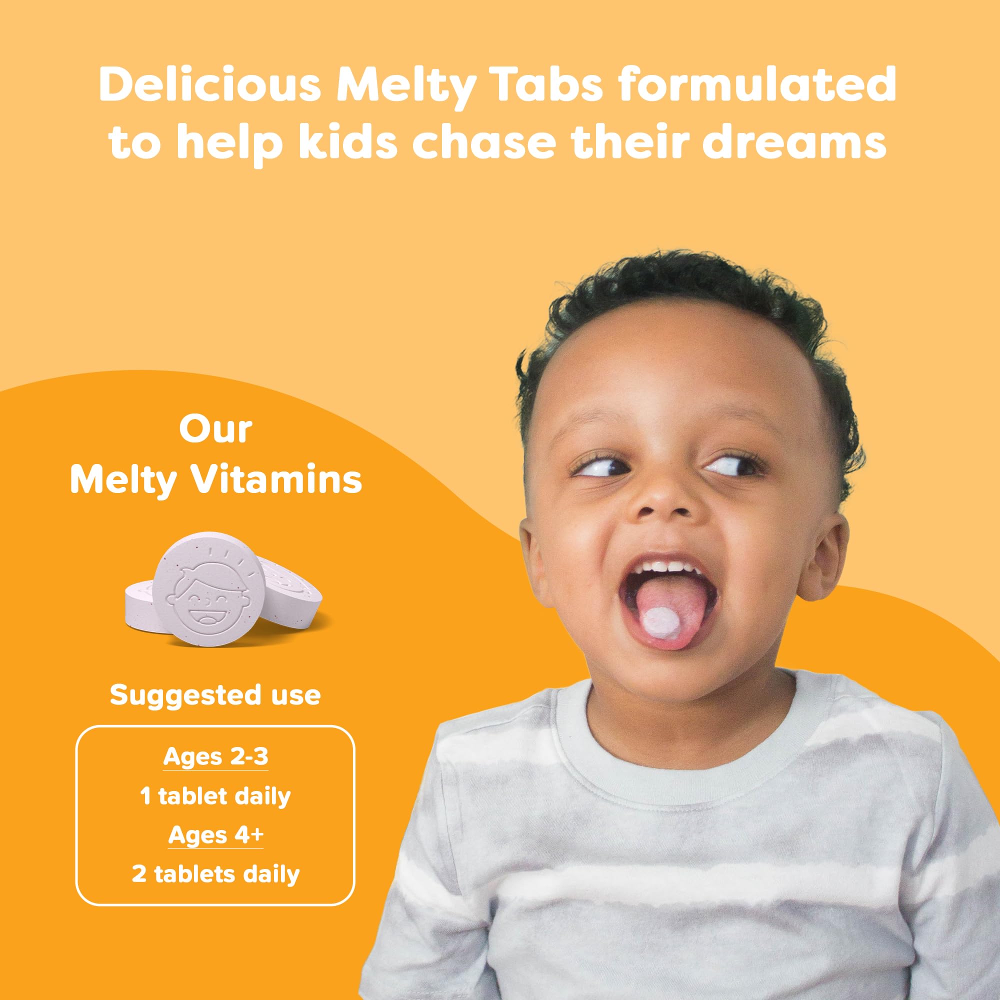Graphic highlighting immune support from Renzo's kids vitamin C