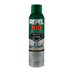 Repel 100 insect repellent bottle closeup communicates long-lasting outdoor protection.