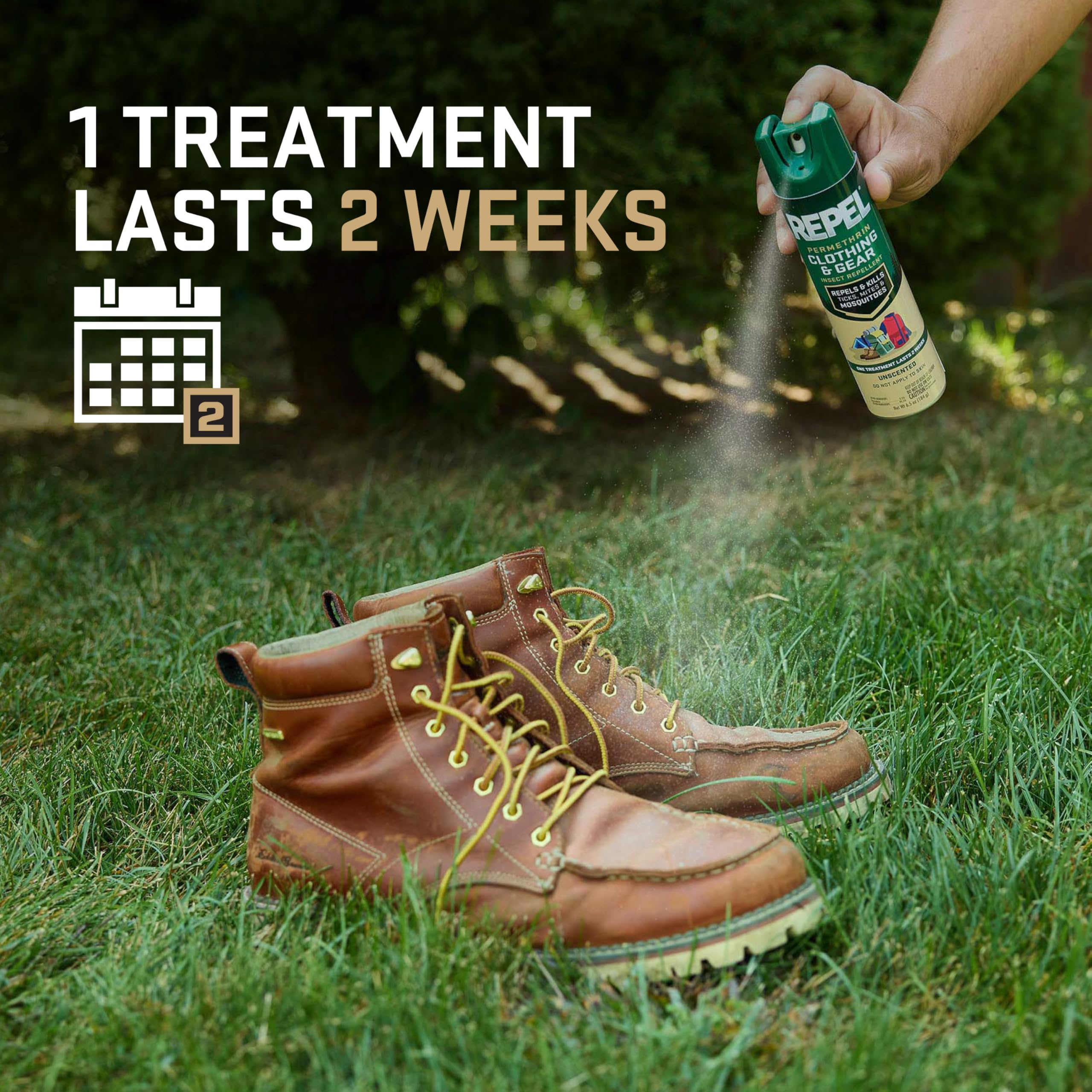 Repel Permethrin-treated backpacks stay bite-free through rugged excursions.