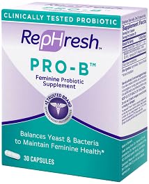 Ingredients list for RepHresh Pro-B probiotic