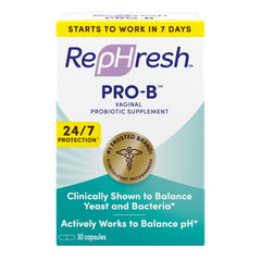RepHresh Pro-B Probiotic Supplement for Women bottle - image 1