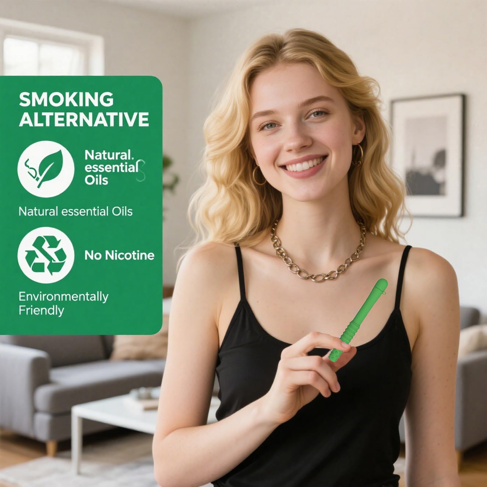 Replacement cores 4-pack for breath stick