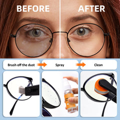 Replacement screws, nose pads, and small parts for eyeglasses