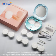 Three additional replacement solution containers in blue kit