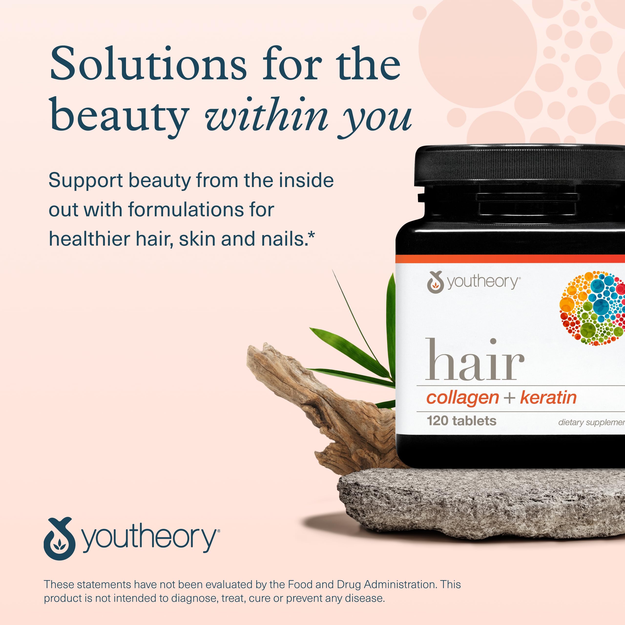 Concept image of collagen replenishment for hair