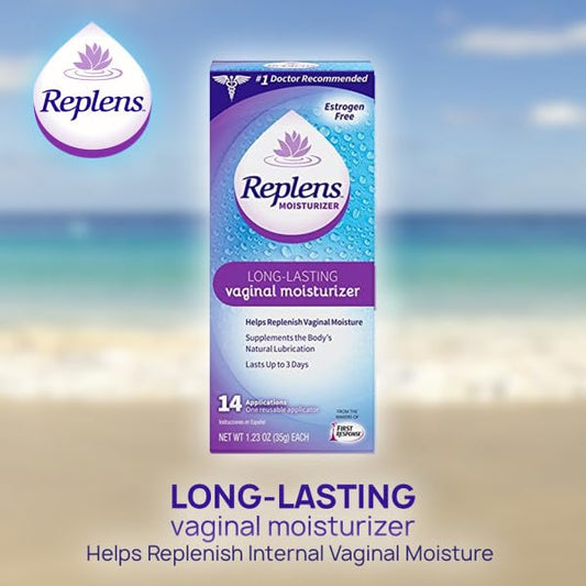 Replens reusable applicator shown for easy, mess-free application