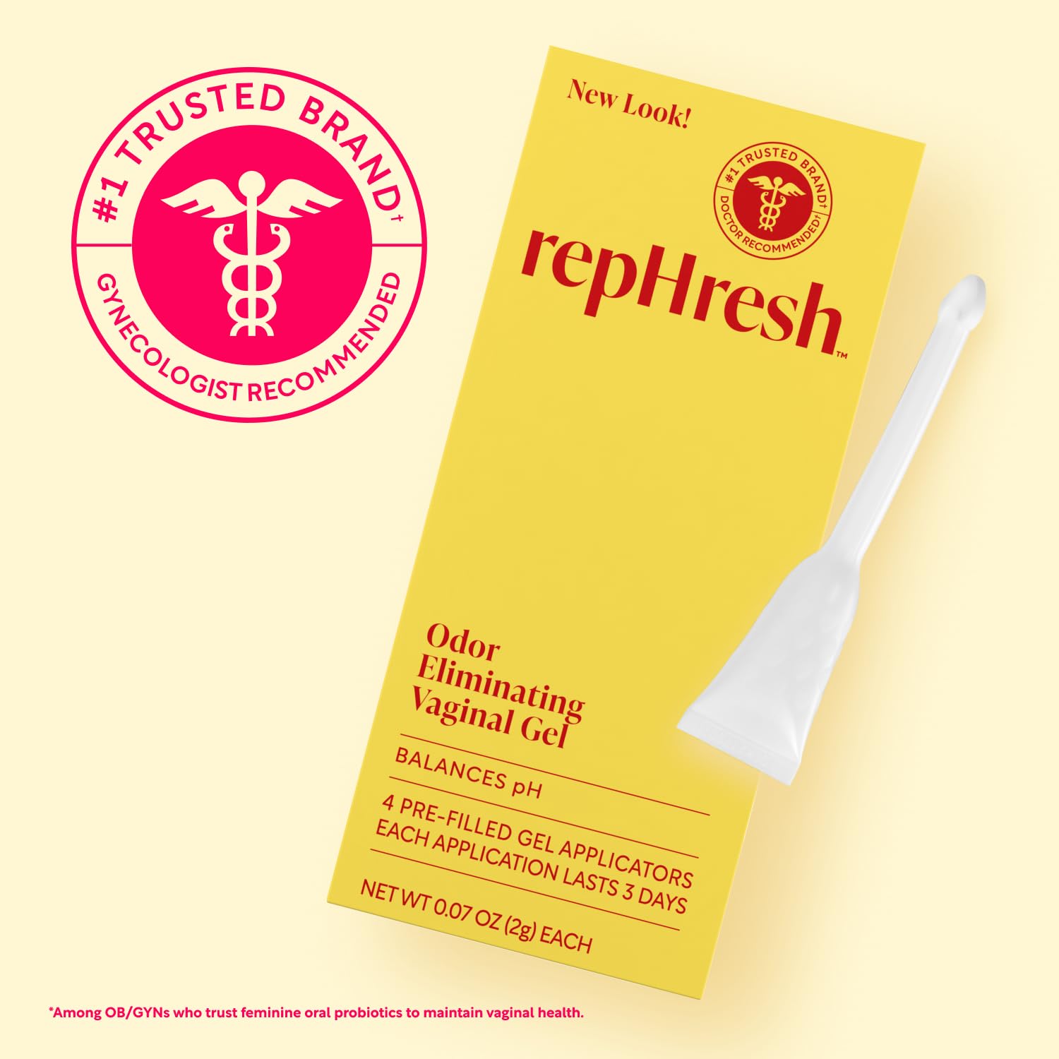 Rephresh gynecologist-trusted brand for vaginal care