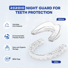 Mouth guard with portable storage box