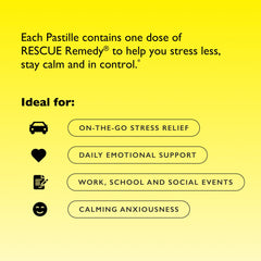 Packaging of Rescue Bach PASTILLES Mixed Berry