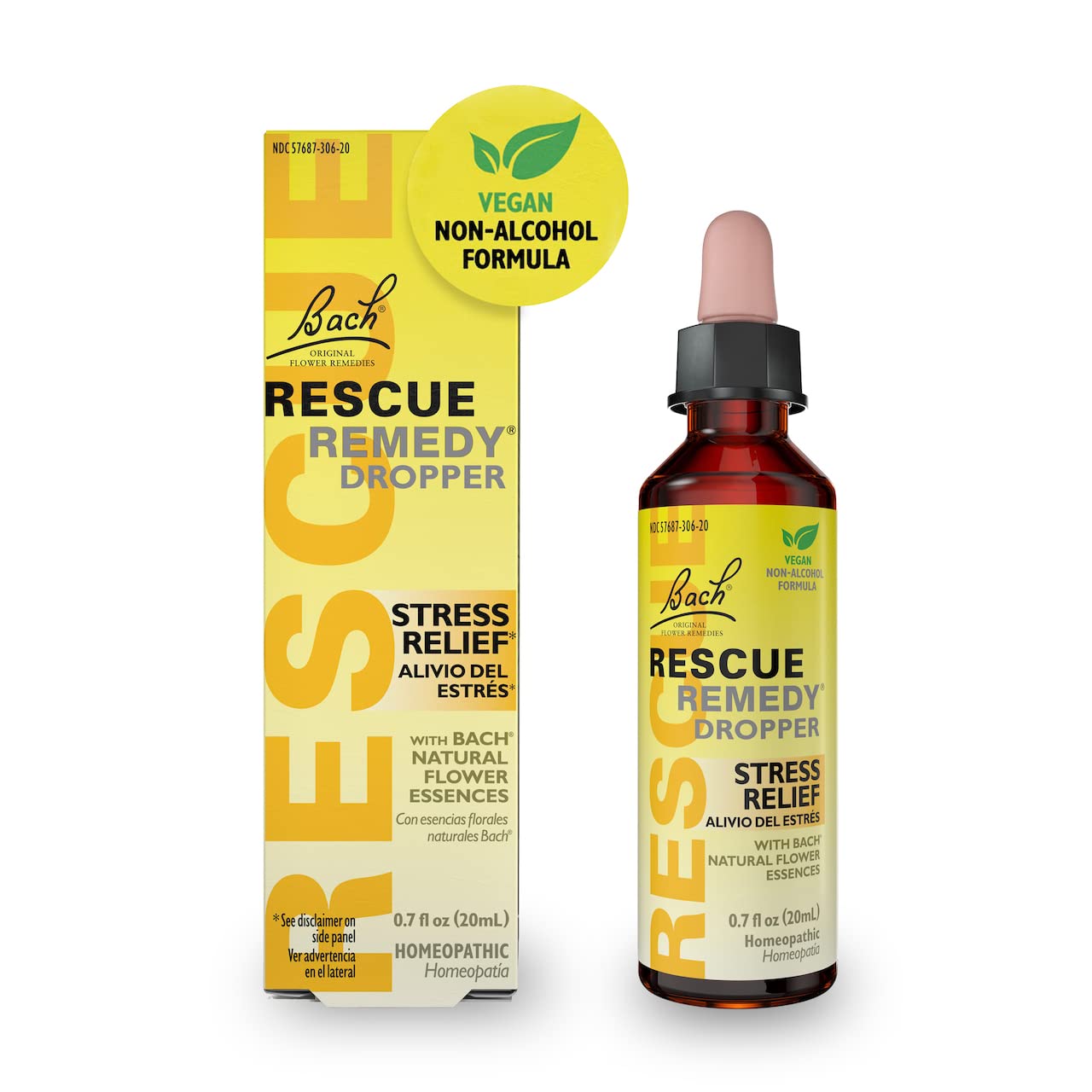 RESCUE Bach Remedy Dropper 20mL bottle
