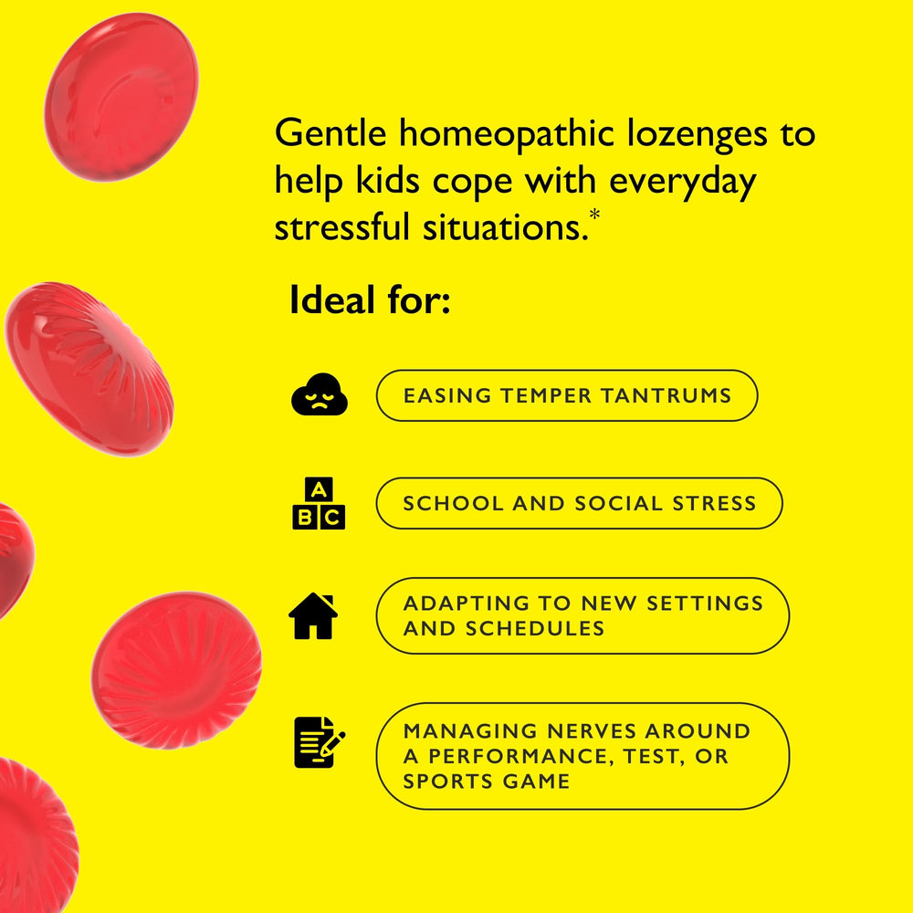 50g jar of RESCUE Kids Pastilles with label