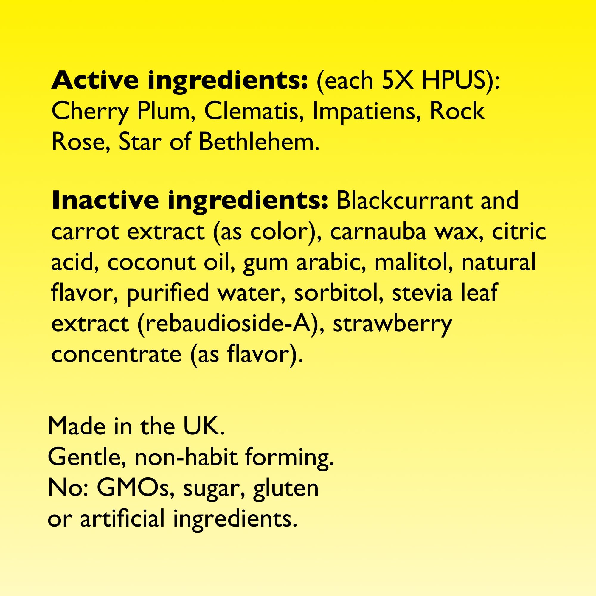 Graphic of RESCUE REMEDY flower essence blend