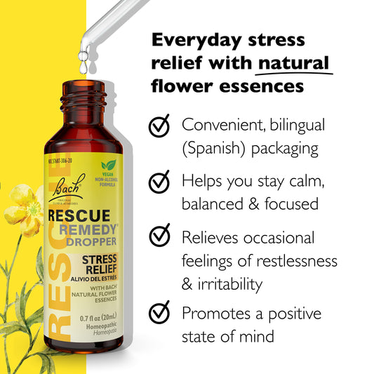 Rescue Remedy stress relief dropper image