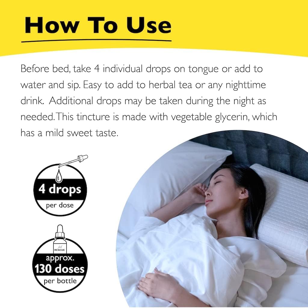 Iconic yellow Rescue Remedy dropper bottle