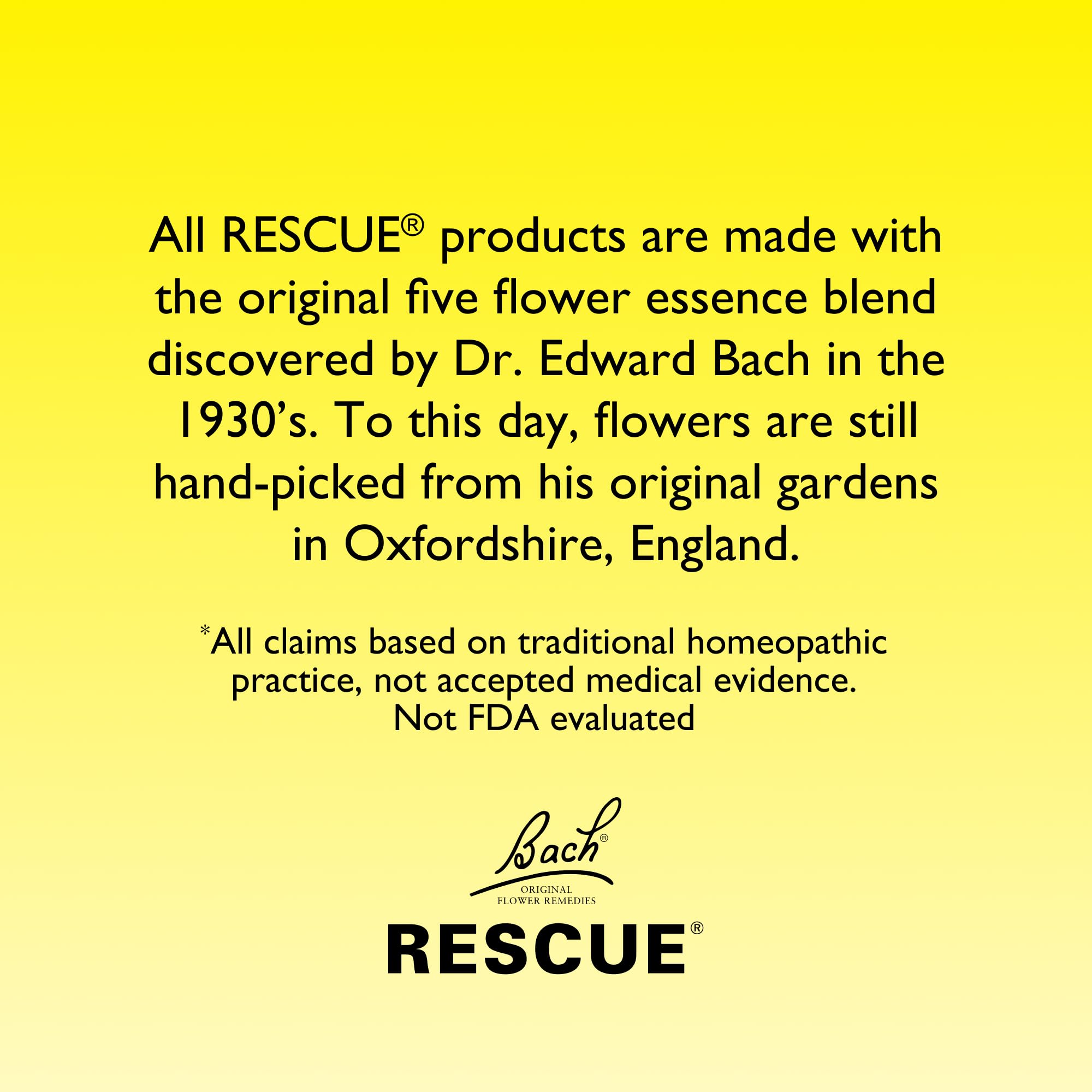 Swiss-made RESCUE Sleep Pastilles packaging highlighting plant-based ingredients.