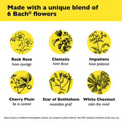 RESCUE SLEEP plant-based flower essence blend shown as trusted, non-alcoholic solution