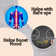 NAD+ booster concept graphic illustrating energy metabolism
