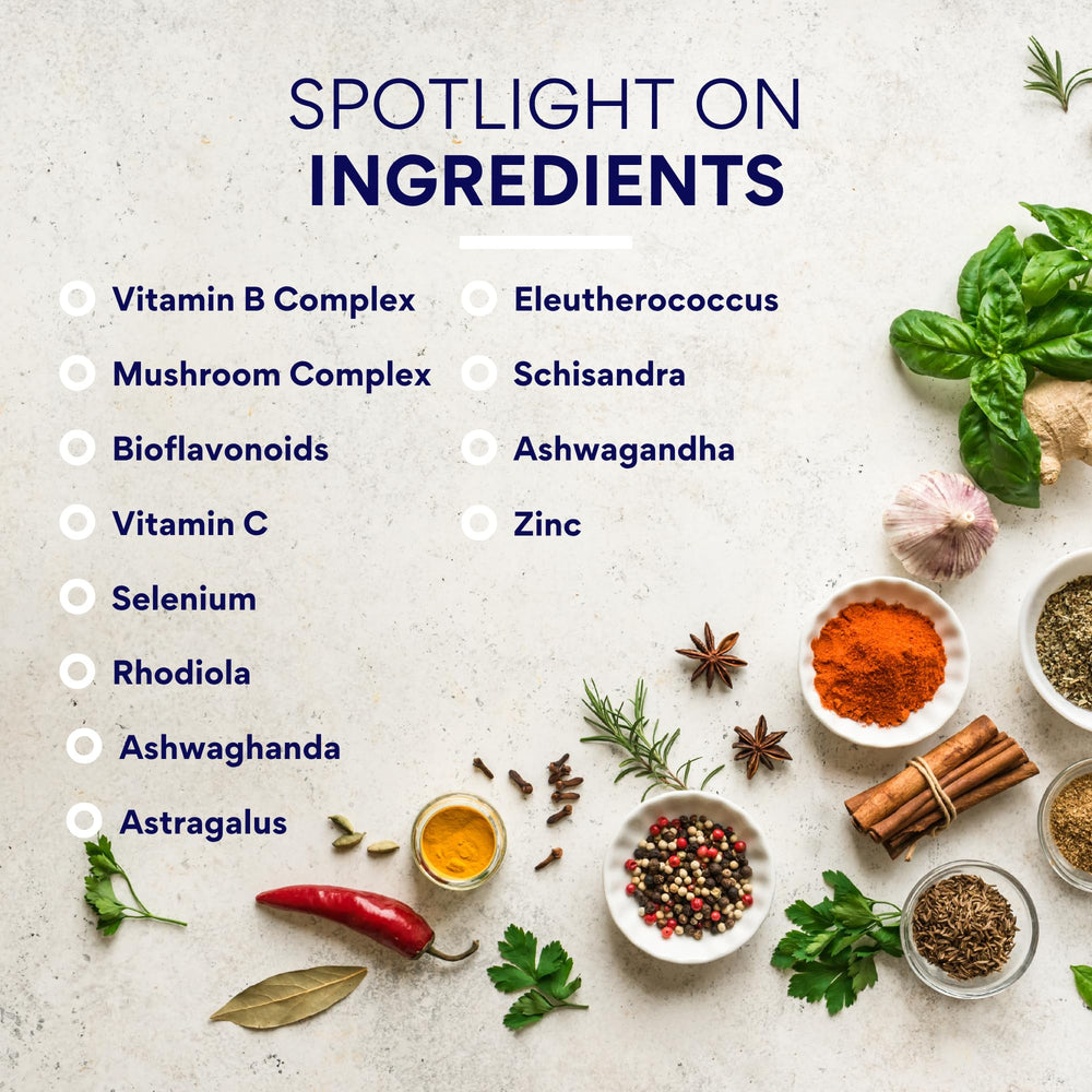 Vegan and GMO-free product badge for Adrenal Support