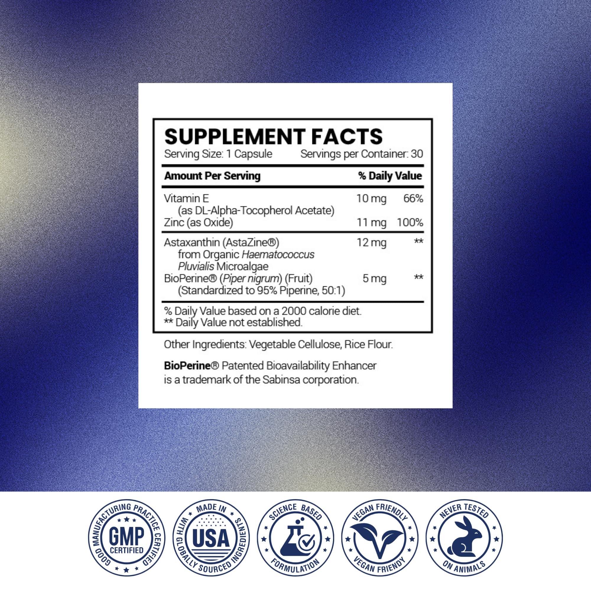 Made in USA stamp on product packaging
