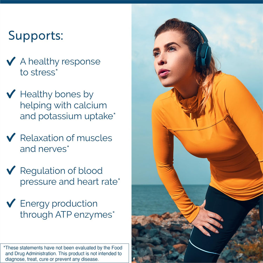 Product label for Researched Nutritionals Magnesium Glycinate 125mg capsules