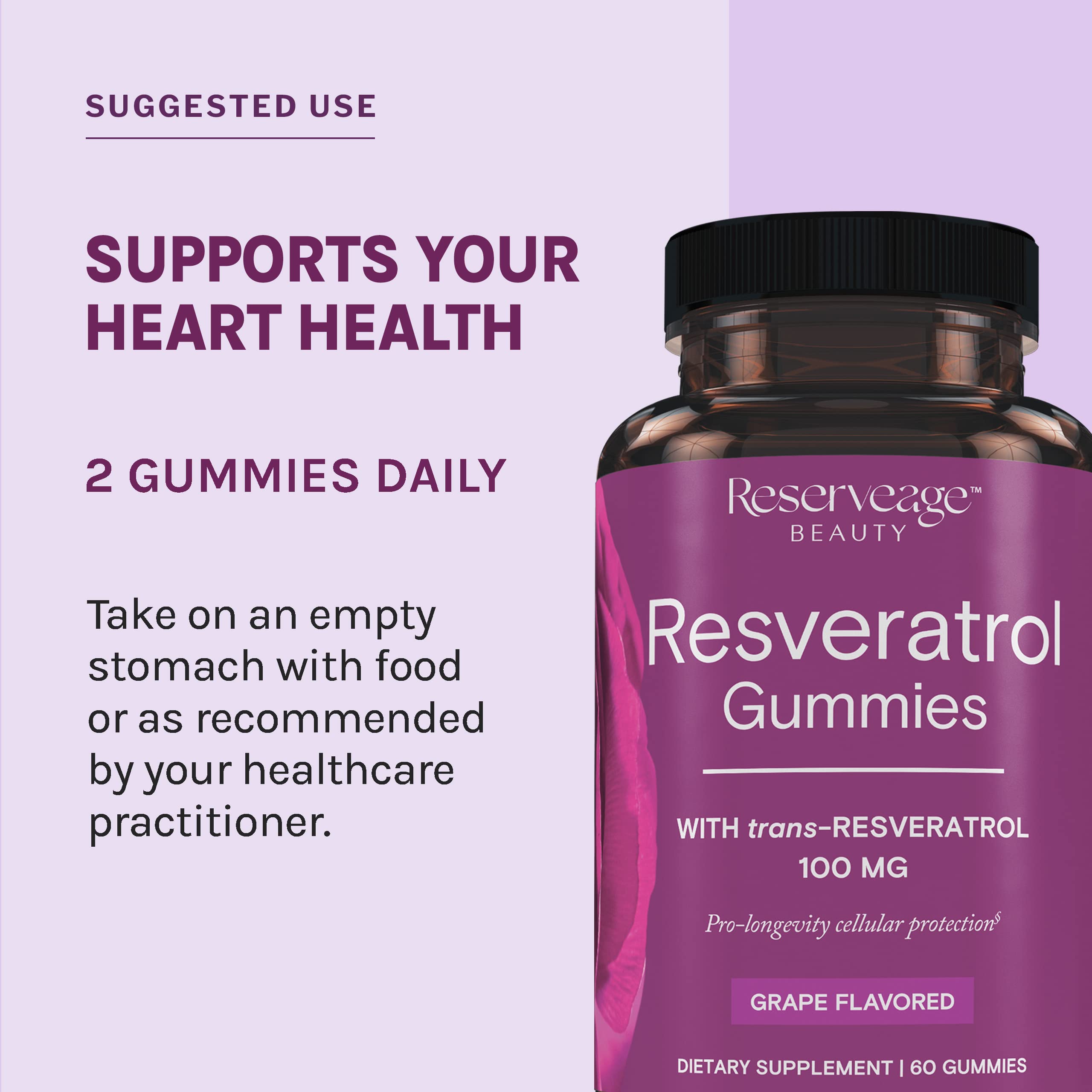 Daily serving of Resveratrol Gummies