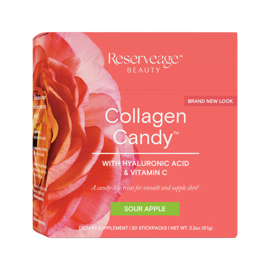 Packaging for Reserveage Beauty Collagen Candy Sour Apple