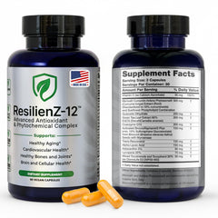 ResilienZ-12 bottle with label