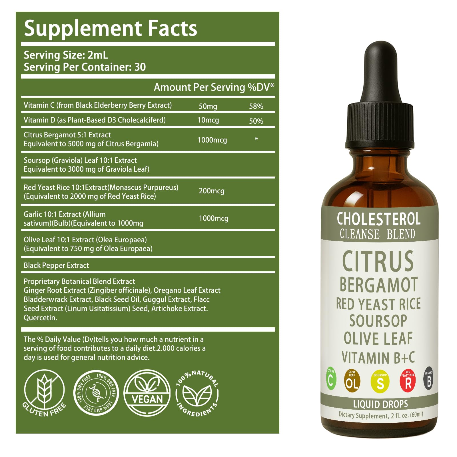 Lifestyle image of RESONA Red Yeast Rice Drops on a kitchen counter