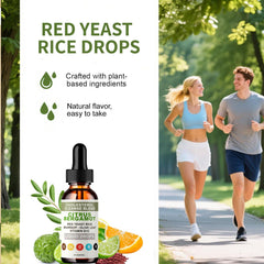 Label highlight of RESONA ingredients including red yeast rice and citrus bergamot