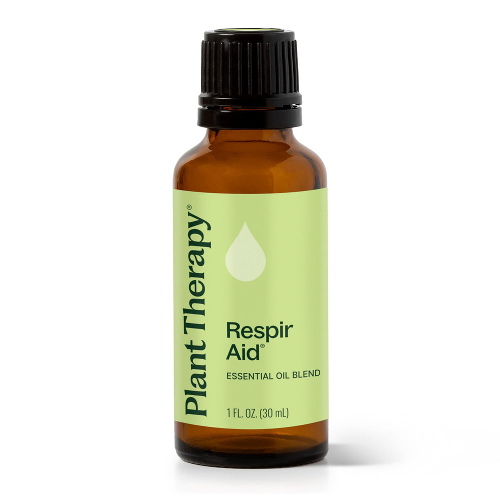 Respir Aid 30 mL essential oil blend bottle by Plant Therapy