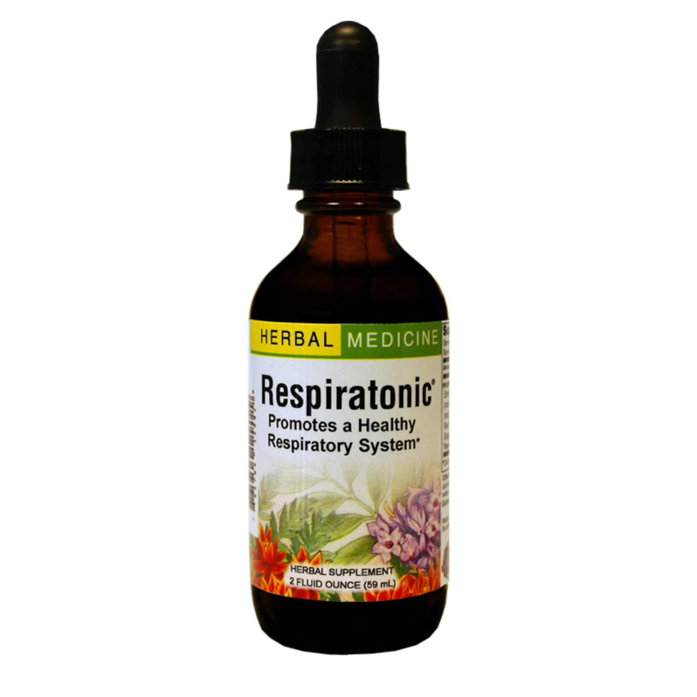 Herbs Etc. Respiratonic 2 oz bottle – front view