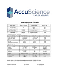 Manufacturing in a GMP-compliant U.S. facility; non-GMO and made in USA