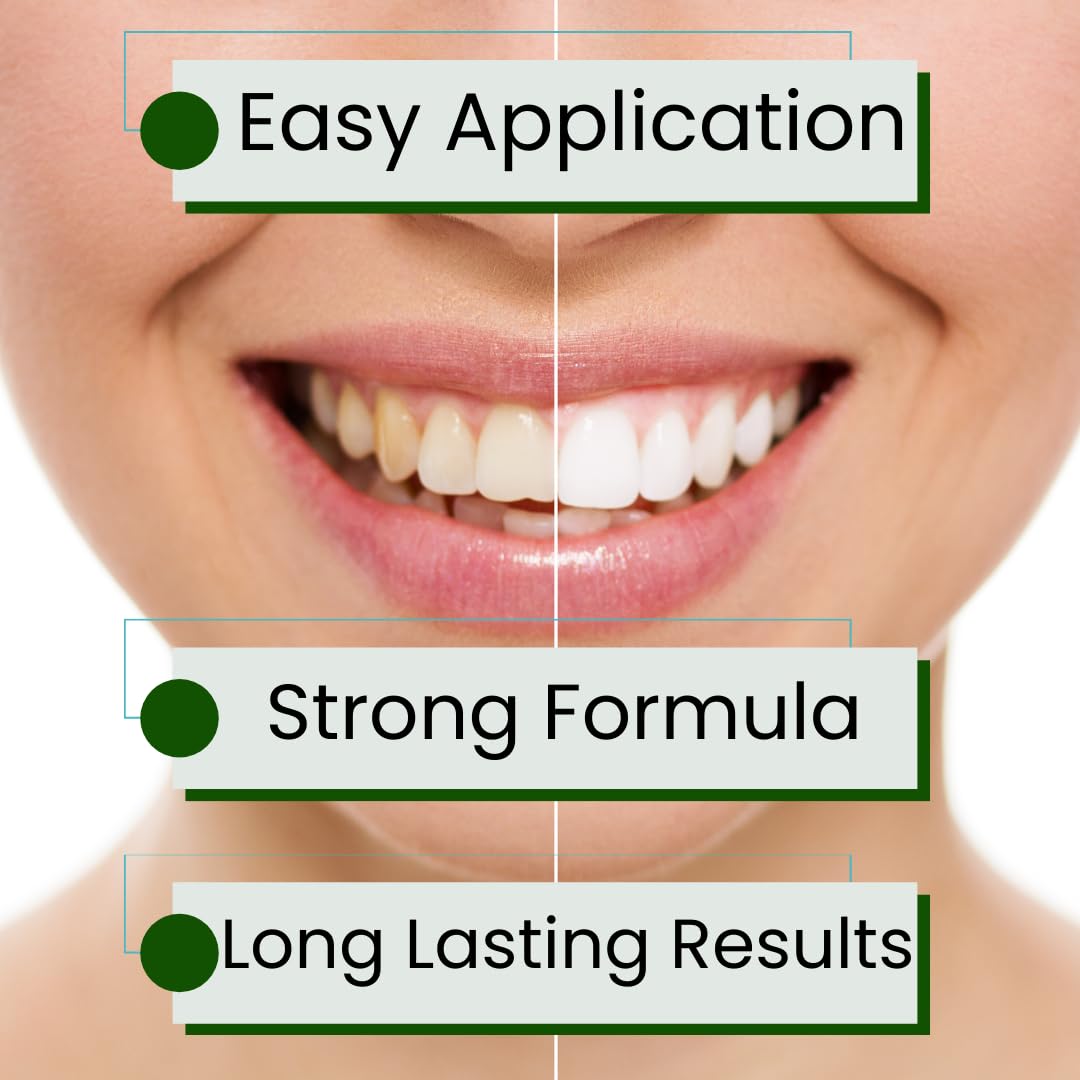 Visible whitening results after first treatment