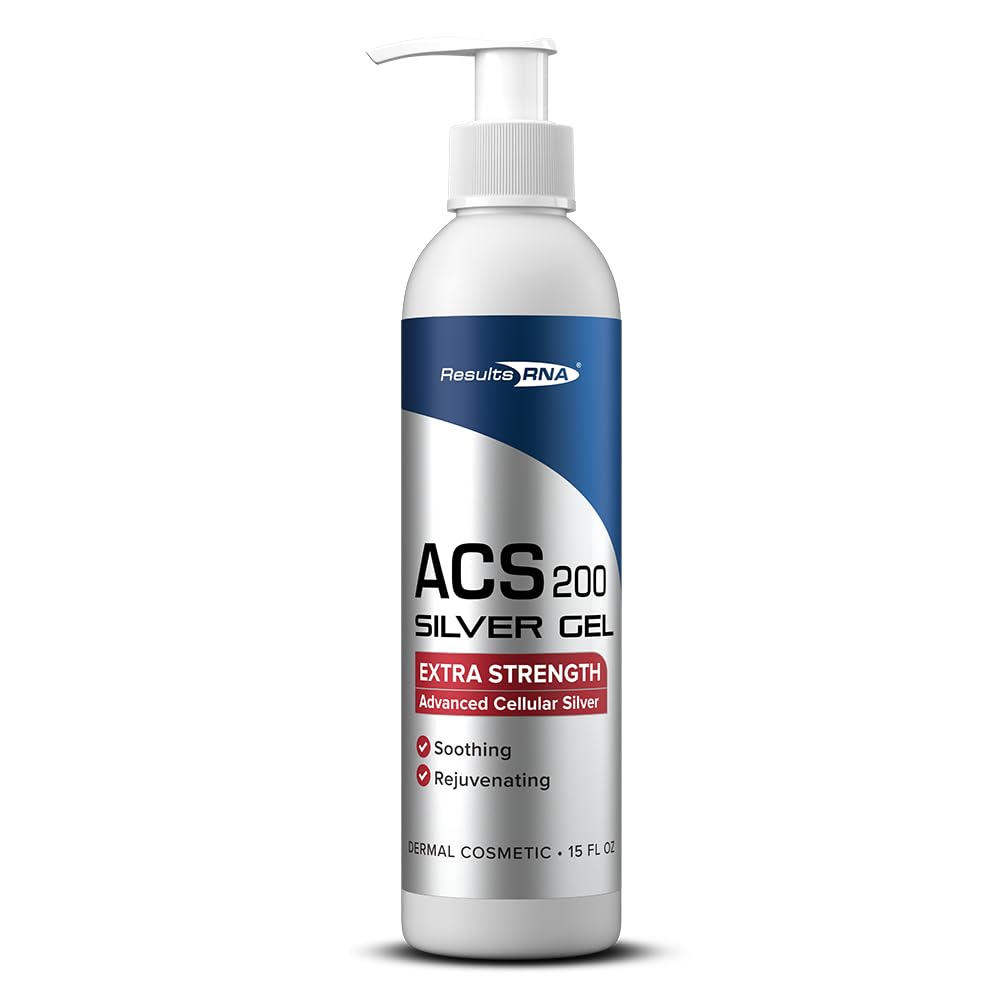 Results RNA ACS 200 Silver-Glutathione Gel bottle – front label