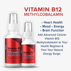 Ingredients list for Results RNA Vitamin B12 spray