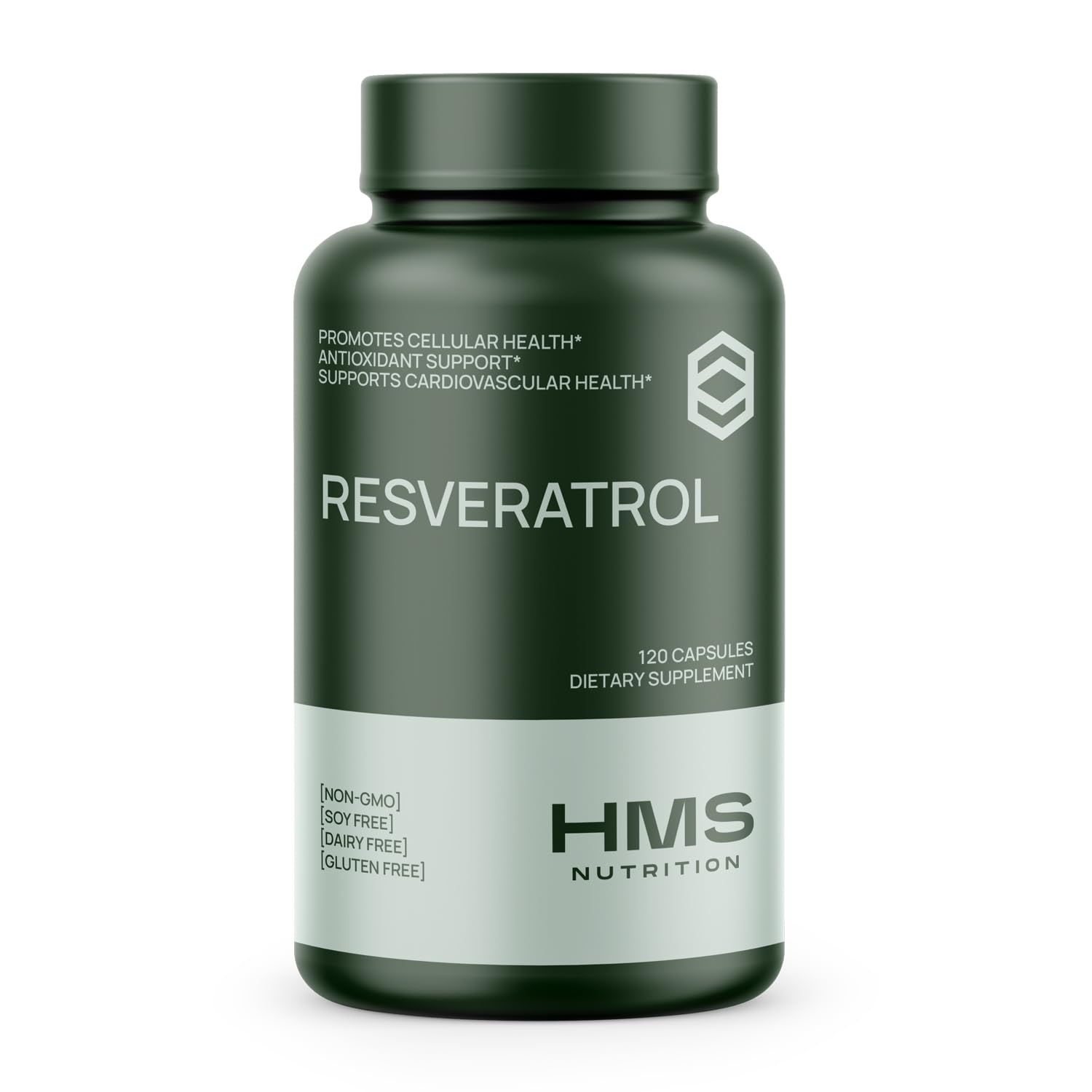 Resveratrol 1400mg 120-capsule bottle – hero image