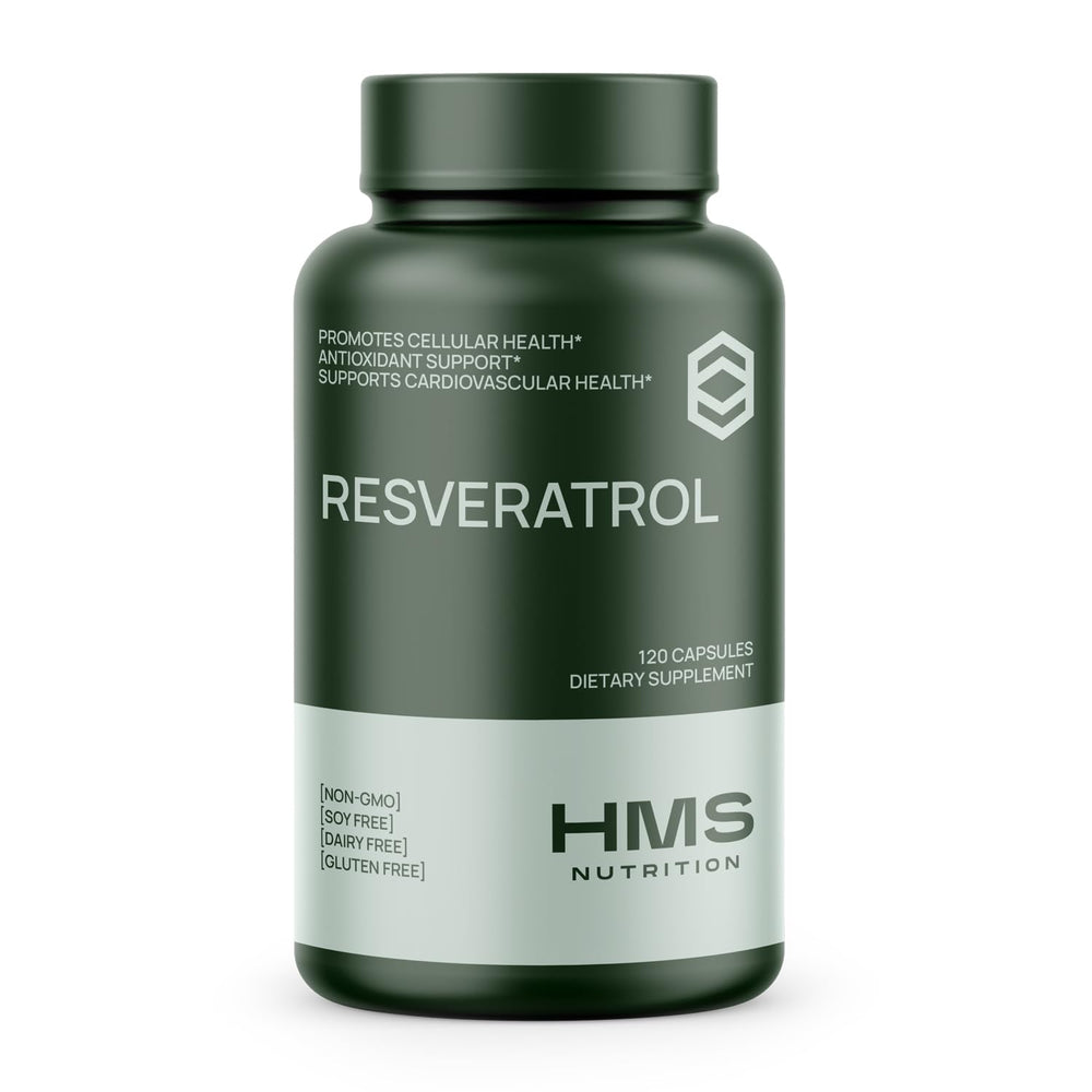 Resveratrol 1400mg 120-capsule bottle – hero image