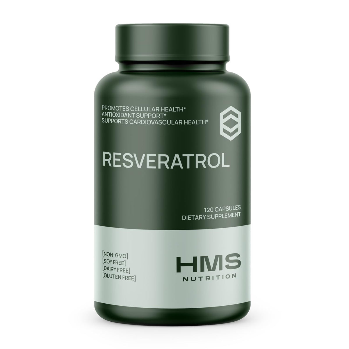 Resveratrol 1400mg 120-capsule bottle – hero image