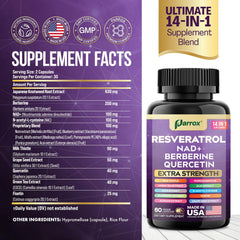 Milk Thistle, Grape Seed Extract and Fisetin components