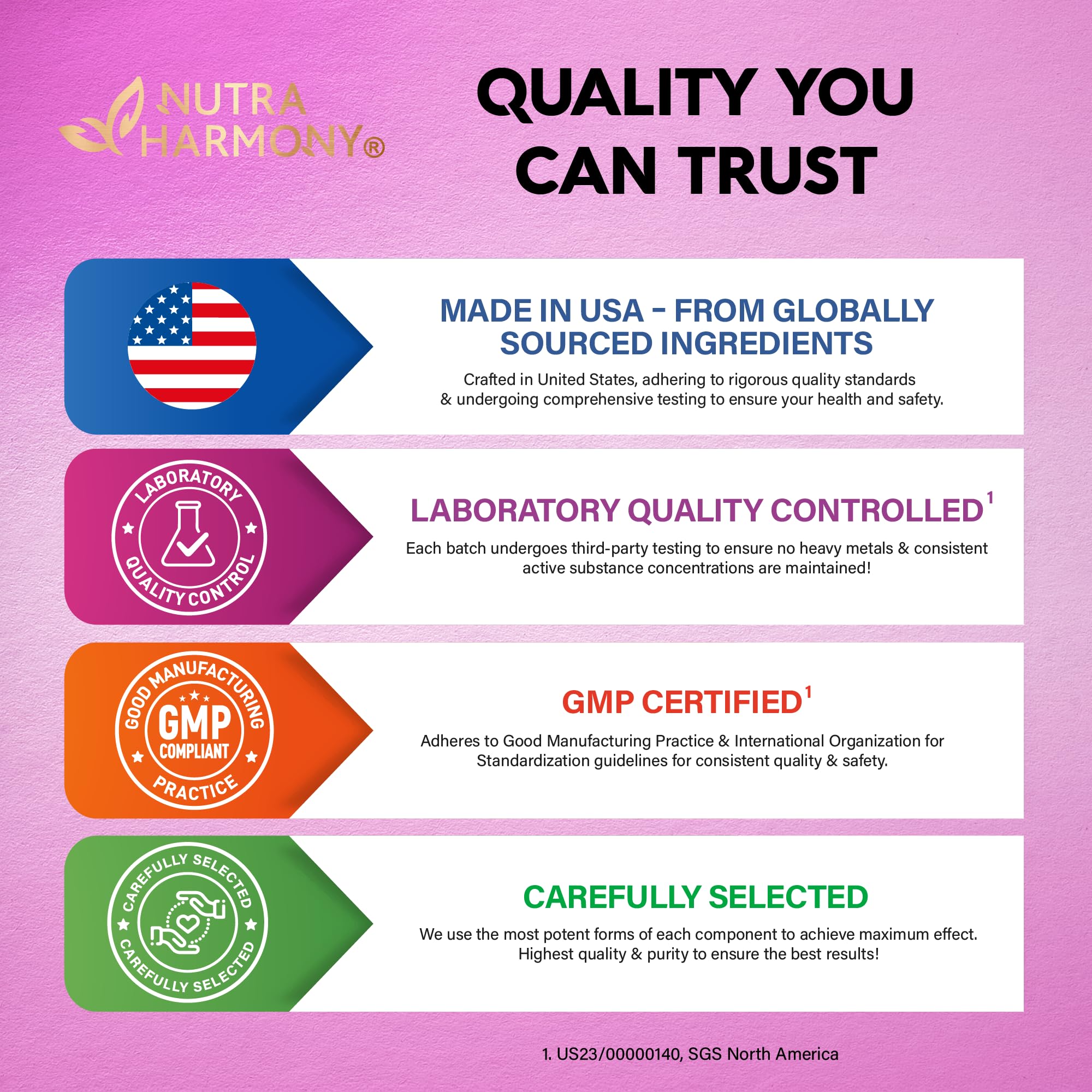 NutraHarmony Resveratrol 19-in-1 product image