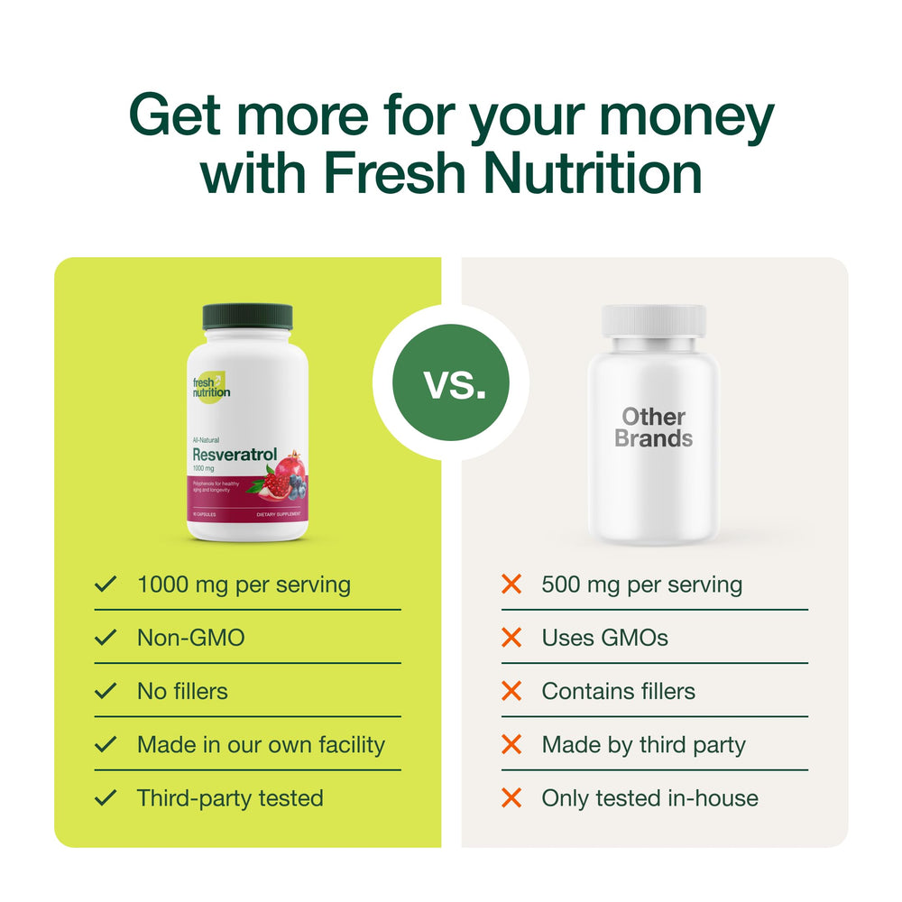 Icons indicating vegan, non-GMO, and gluten-free on packaging