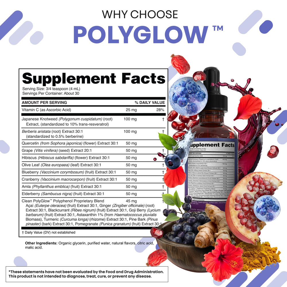 Resveratrol and berberine liquid formula for daily wellness