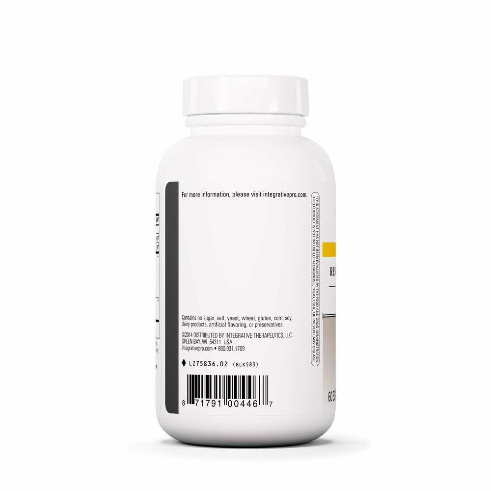 Close-up of the Resveratrol Ultra HP label