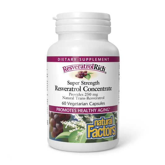 ResveratrolRich bottle with 60 capsules